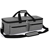 Luxja Bolsa para Cricut Explore Air 2 Máquina de Corte- Organizador de Silhouette Cameo 3- Gris